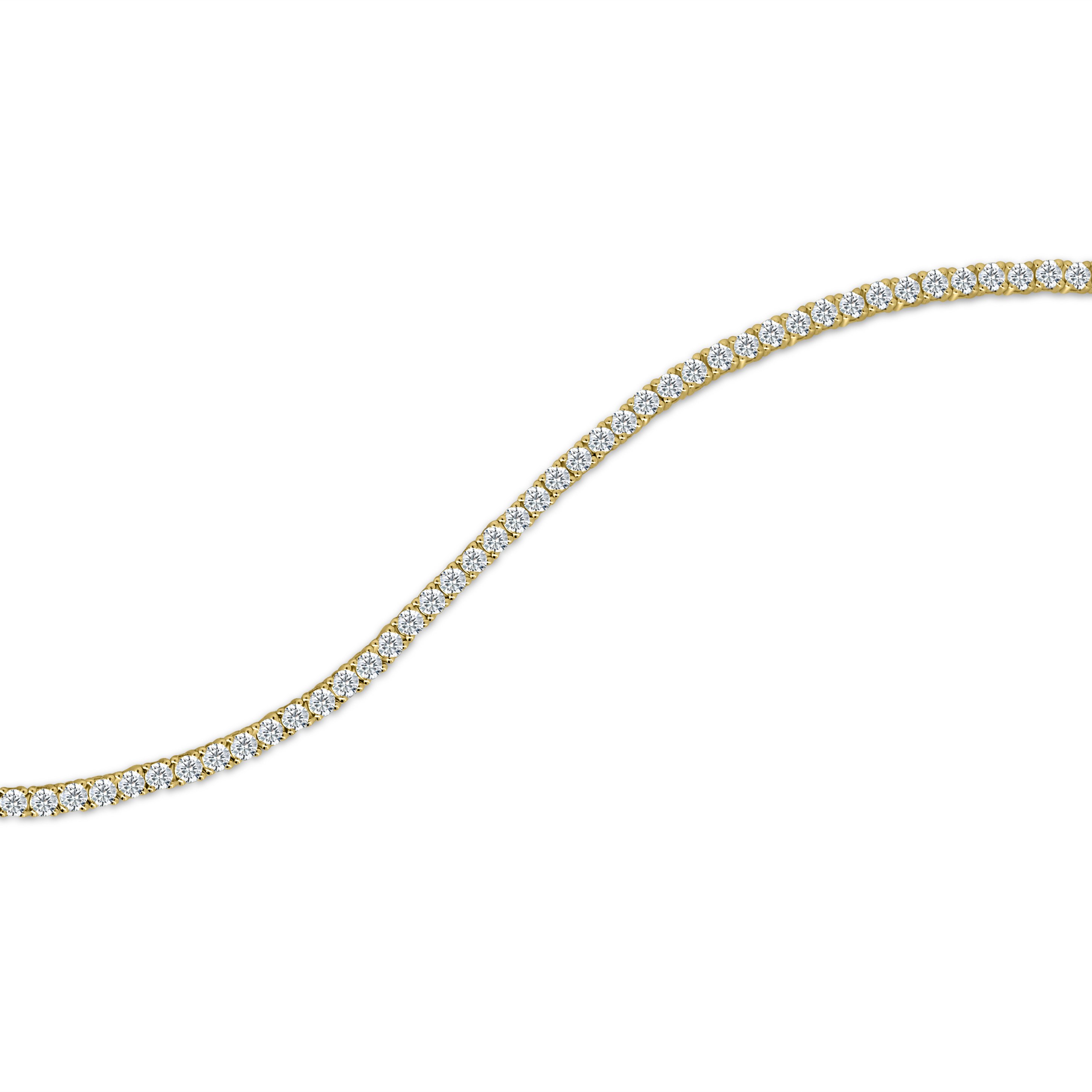 Pırlanta 4 Tırnak Suyolu Bileklik