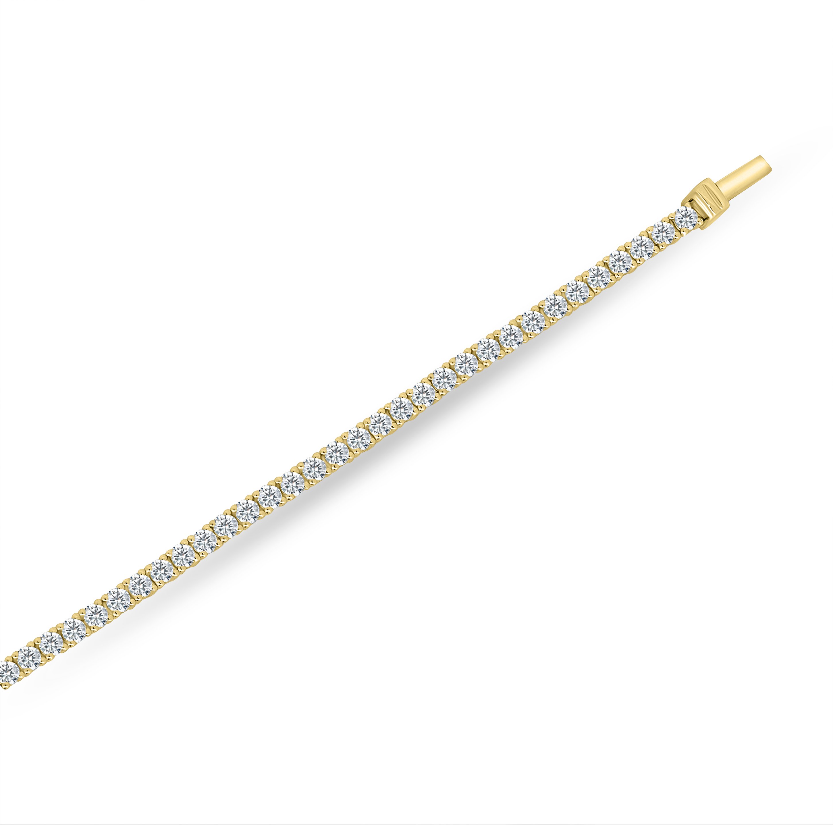 Pırlanta 4 Tırnak Suyolu Bileklik